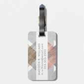 Diamond Align I Gepäckanhänger (Rückseite vertikal)