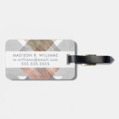 Diamond Align I Gepäckanhänger (Rückseite horizontal)