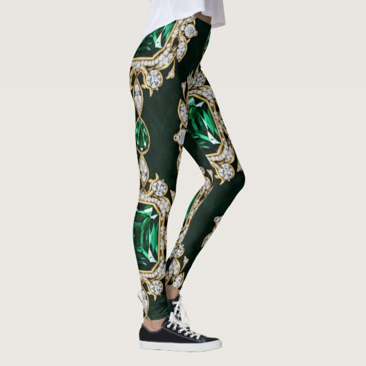 Diamond And Emerald Leggings (Rechts)