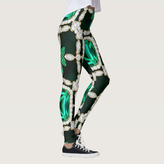 Diamond And Emerald Leggings 2 (Rechts)