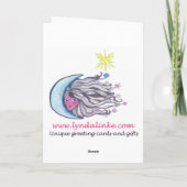 Diamond - April Geburtstag Karte (Rückseite)