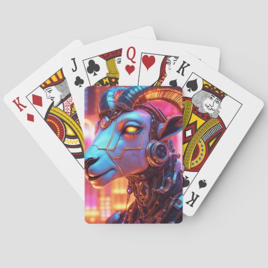 Diamond Aries im April Spielkarten (Rückseite)