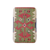 Diamond Arrow Konya Blue Green Cowboy Badematte (Vorderseite Vertikal)