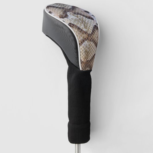 Diamond Back Rattlesnake Golf Headcover (angewinkelt)