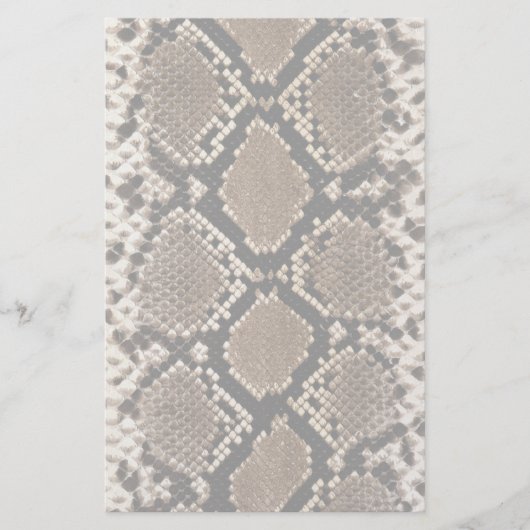 Diamond Back Rattlessnake Skin Briefpapier (Vorderseite)