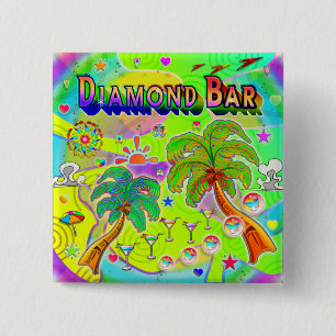 Diamond Bar Mind Focus Knopf Button