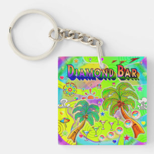 Diamond Bar Mind Focus Schlüsselanhänger