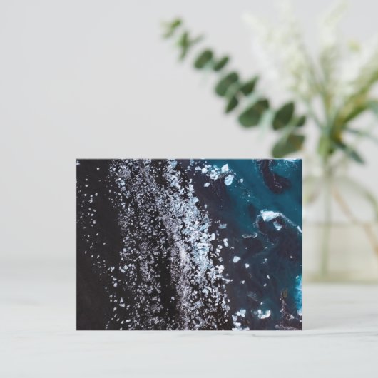 Diamond Beach Postkarte (Stehend Vorderseite)