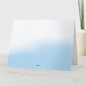 Diamond Birthday Karte (Rückseite)