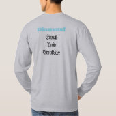 Diamond Birthstone - April T - Shirt (Rückseite)