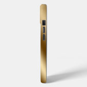 Diamond Bling Gold Metal Personalized Script Case-Mate iPhone Hülle (Rückseite / Links)