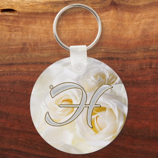 Diamond Bling H Schlüsselanhänger (Vorderseite)