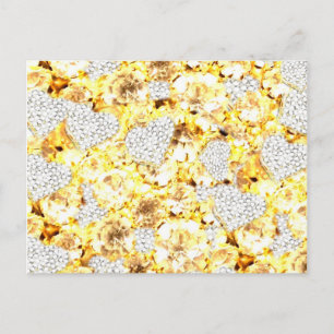 DIAMOND BLING! POSTKARTE