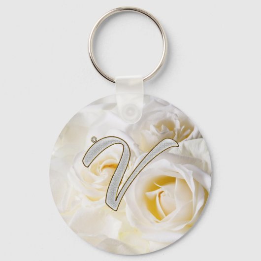 Diamond Bling V Schlüsselanhänger (Vorderseite)