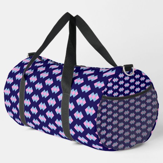 Diamond Blue Large Duffle Bag (Rechte Ecke)