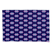 Diamond Blue Pillowcase Kissenbezug (Vorderseite-Links)
