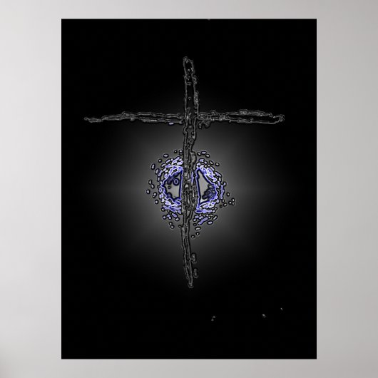 "Diamond Blue" Poster (Vorne)