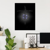 "Diamond Blue" Poster (Heimbüro)