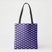 Diamond Blue Tote Tasche (Vorderseite)
