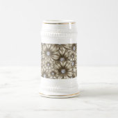 Diamond Blume Beer Stein Bierglas (Mittel)