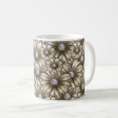 Diamond Blume Kaffeegenuss Tasse (VorderseiteRechts)
