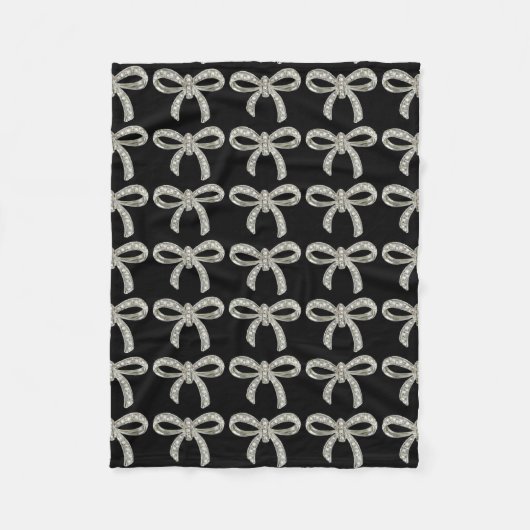 Diamond Bow Fleece Blanket (Vorderseite)
