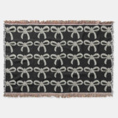 Diamond Bow Throw Blanket Decke (Vorderseite)