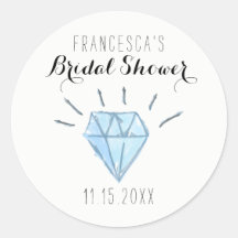 Diamond Brautparty Fevor Stickers - Danke