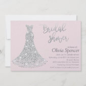 Diamond Bridal Dusche Einladung (Vorderseite)