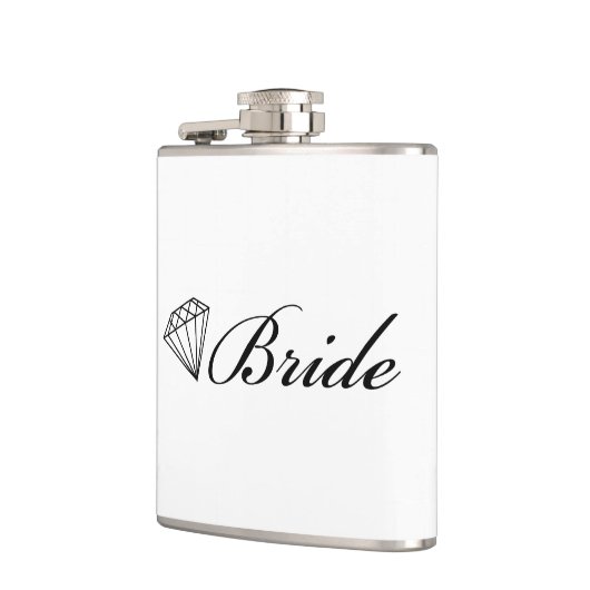 Diamond Bride Black Flachmann (Links)