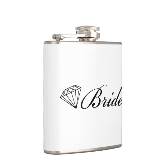 Diamond Bride Black Flachmann (Rechts)