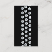 DIAMOND BUSINESS CARD - Schwarz Visitenkarte (Rückseite)