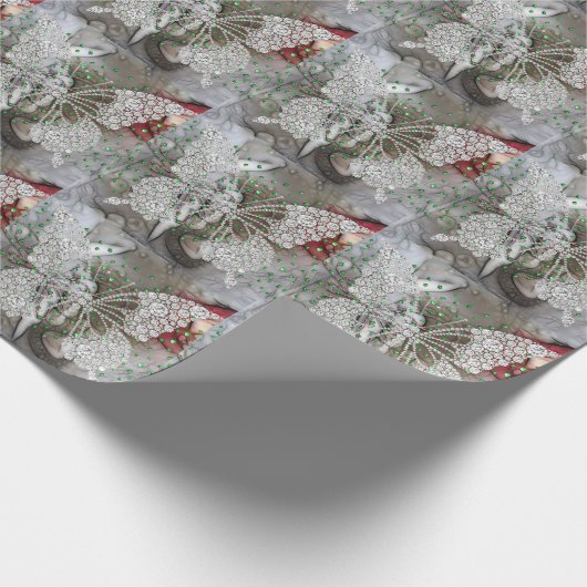 Diamond Butterfly Geschenkpapier (Ecke)