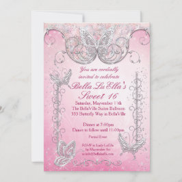 Diamond-Butterfly-Party Einladungen