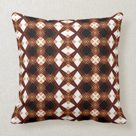 Diamond Café II (Large Print) Square Throw Kissen