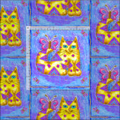 Diamond Cat Stoff (Kachel)