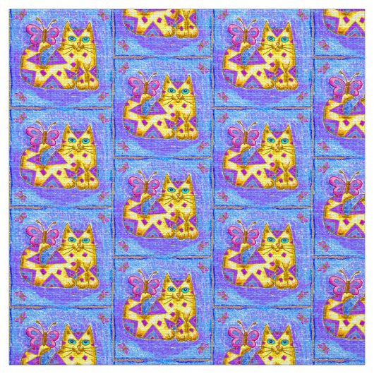 Diamond Cat Stoff (Muster)