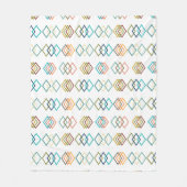 Diamond Chains Fleecedecke (Vorderseite)