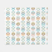 Diamond Chains Fleecedecke (Vorderseite (Horizontal))