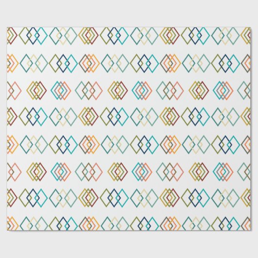 Diamond Chains Geschenkpapier (Flach)