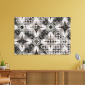 Diamond Chains Pattern Leinwanddruck (Insitu (Wohnzimmer))