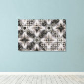 Diamond Chains Pattern Leinwanddruck (Insitu (Holzboden))