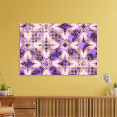 Diamond Chains Pattern Leinwanddruck (Insitu (Wohnzimmer))