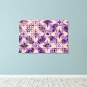 Diamond Chains Pattern Leinwanddruck (Insitu (Holzboden))