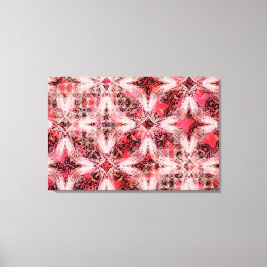 Diamond Chains Pattern Leinwanddruck (Vorderseite)