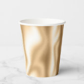 Diamond Champagne Glass Happy New Year Pappbecher (Rückseite)