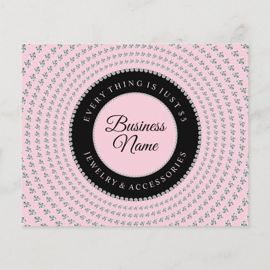 Diamond Circle Danke Pink (Rückseite)