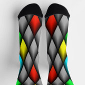 Diamond Colorful Socken (Oben)