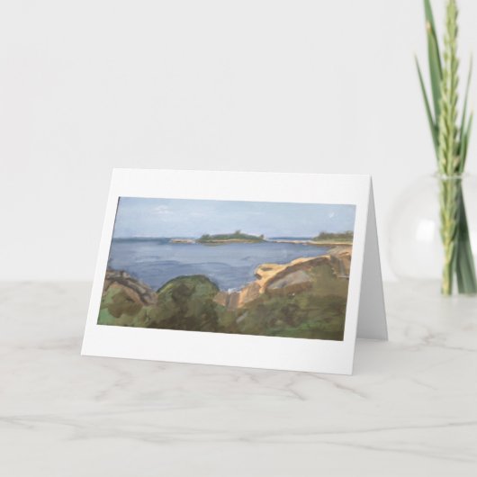 Diamond Cove Greeting Card Karte (Vorderseite)