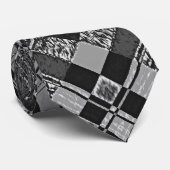 Diamond Cross Hatch Krawatte (Gerollt)